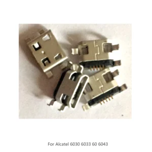 Fot-conector de carga USB para teléfono móvil, base de enchufe de carga con puerto de carga, modelo, One Touch Idol OT 6030 OT6033 OT 6032 6043