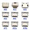 Puerto de conector de carga USB, accesorio para Samsung A10, A20, A02S, A32, A01, A11, A12, A20S, A21, A21S, A30S, A50S, A51, A52, A51S, A71, atacado, 50 unidades por lote