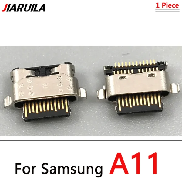 Puerto de conector de carga USB, accesorio para Samsung A10, A20, A02S, A32, A01, A11, A12, A20S, A21, A21S, A30S, A50S, A51, A52, A51S, A71, atacado, 50 unidades por lote - Image 4