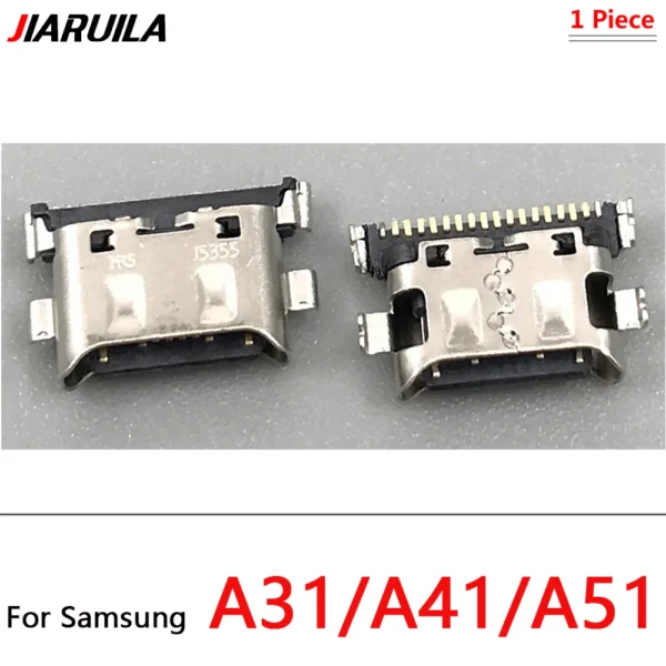 Puerto de conector de carga USB, accesorio para Samsung A10, A20, A02S, A32, A01, A11, A12, A20S, A21, A21S, A30S, A50S, A51, A52, A51S, A71, atacado, 50 unidades por lote - Image 5